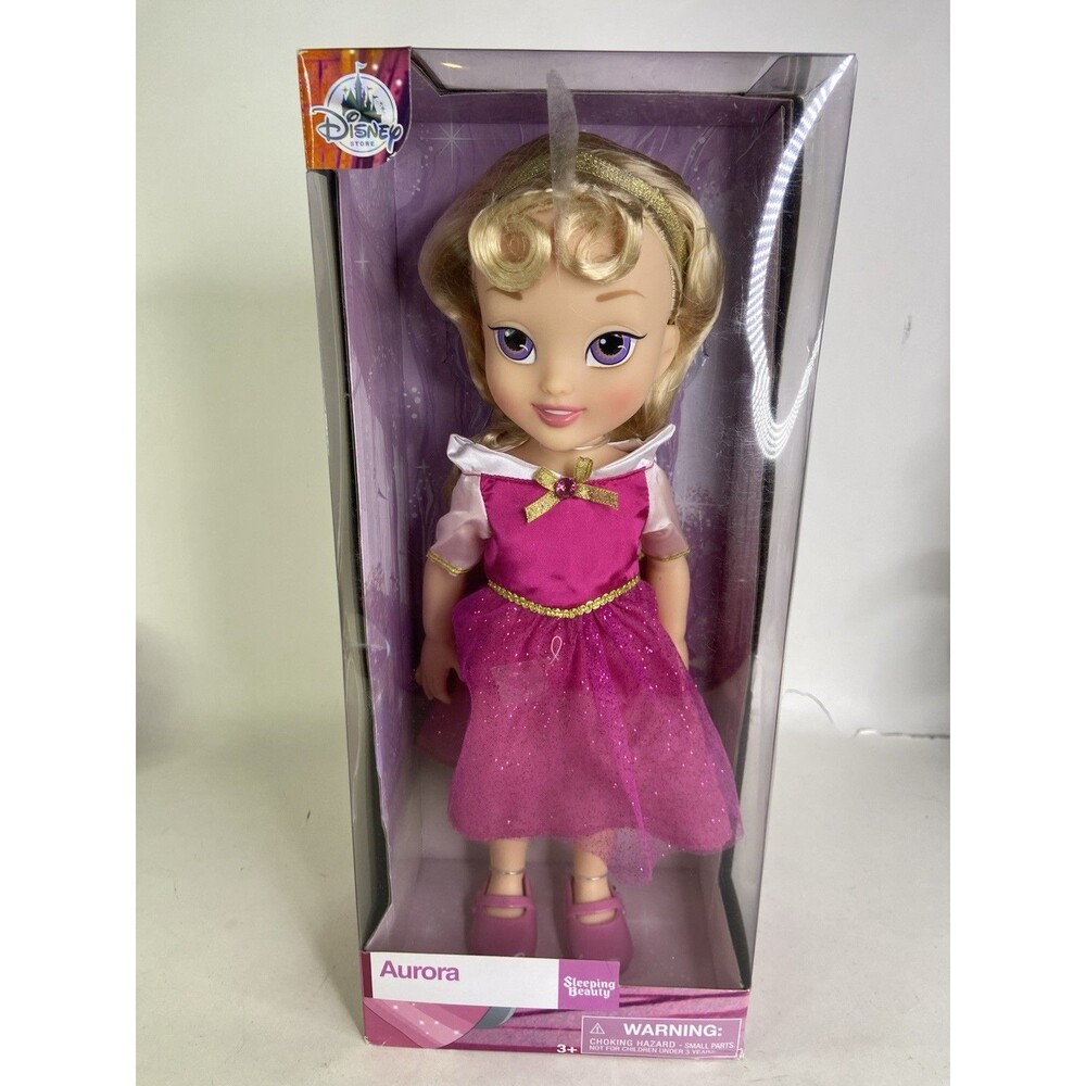 Disney Store Princess Collection Sleeping Beauty Aurora Toddler Doll in Box NEW
